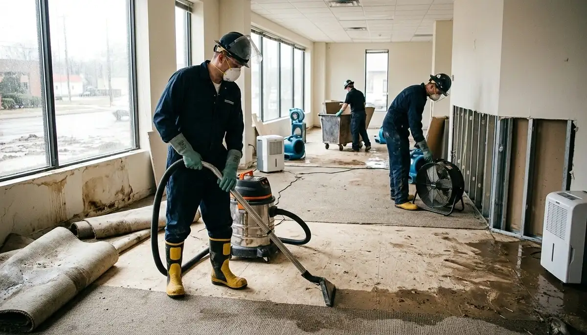 24/7 water damage cleanup for flooded Lansing, MI homes and basement restoration services