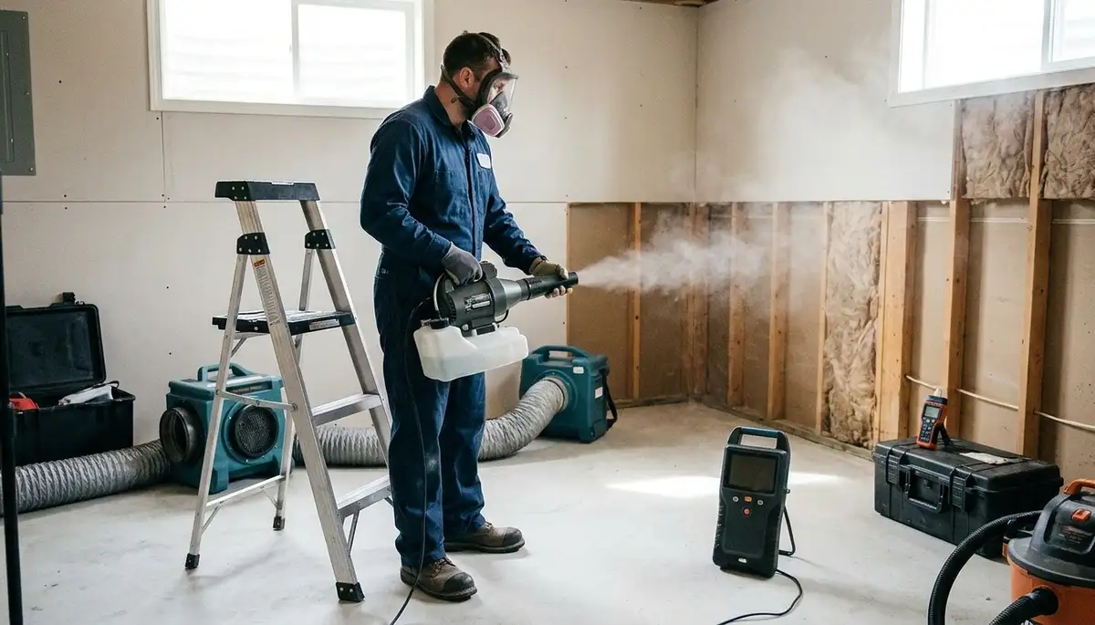 Water damage odor removal service in Lansing, MI for homes with musty and sewage smells