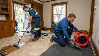 Water damage restoration team in Lansing, MI serving homes and businesses
