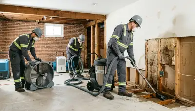 Water damage restoration team serving Lansing, MI for emergency cleanup and drying services