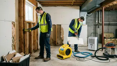 Water damage restoration team serving Lansing, MI for fast cleanup and repairs
