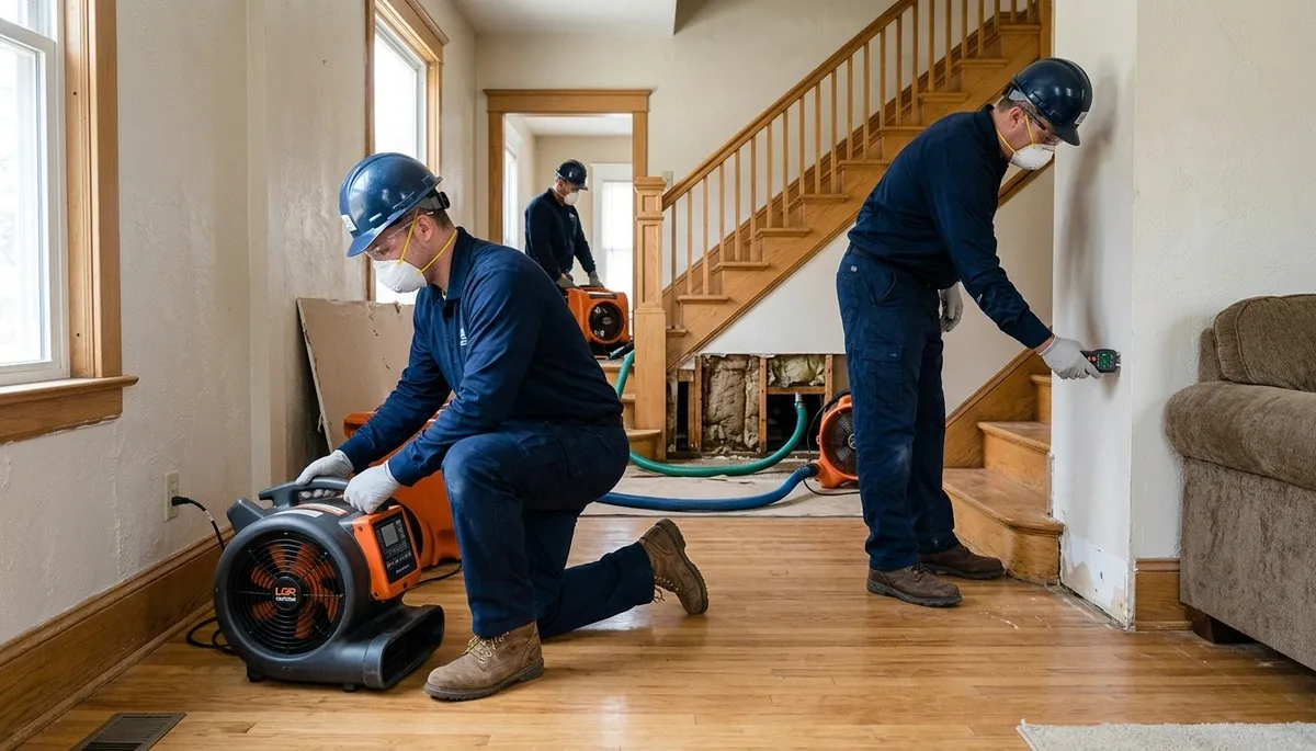 Water damage restoration team serving Lansing, MI for fast cleanup, drying, and repair