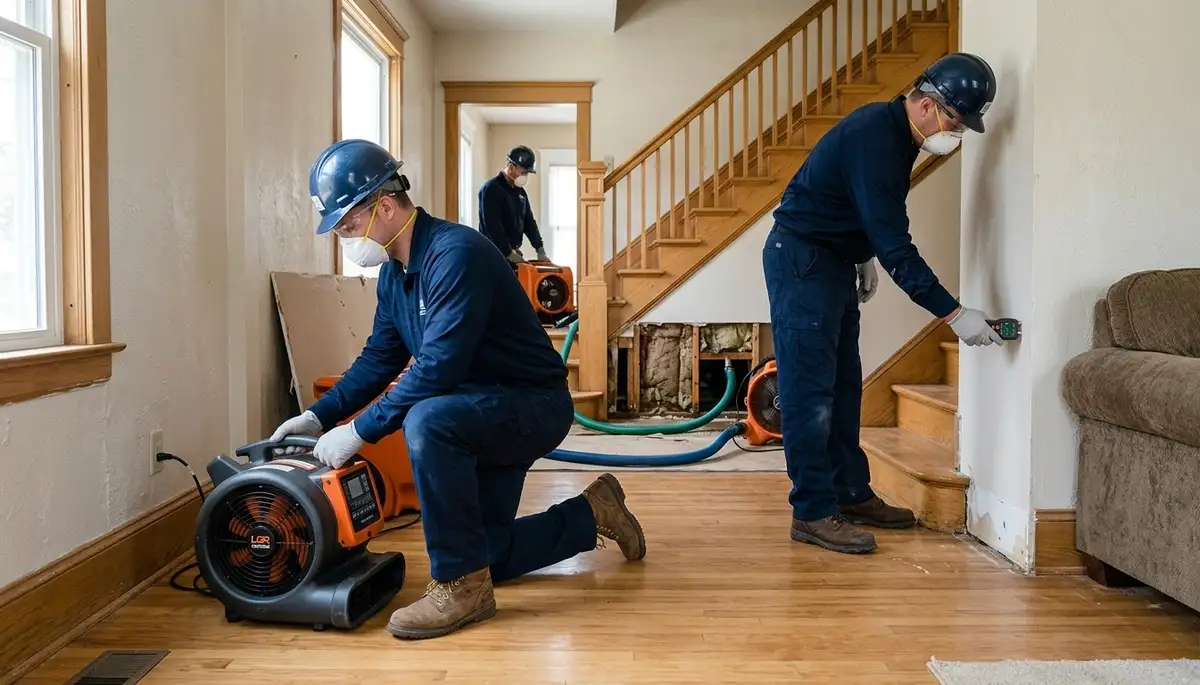 Water damage restoration team serving Lansing, MI for fast cleanup, drying, and repair