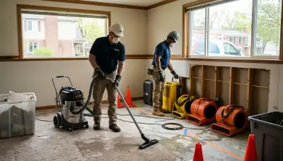 Water damage restoration team serving Lansing, MI with emergency cleanup and drying services