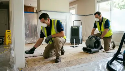 Water damage restoration team serving homes in Lansing, MI