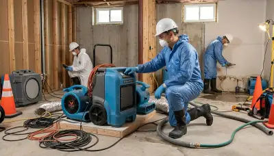 Water damage restoration team serving Lansing, MI for home flood and leak cleanup