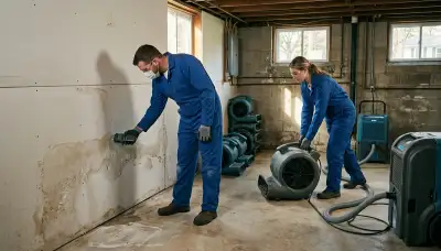 Water damage restoration team serving Lansing, MI with professional cleanup and repair services