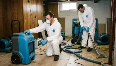 Water damage restoration team serving Lansing, MI for emergency cleanup and repair